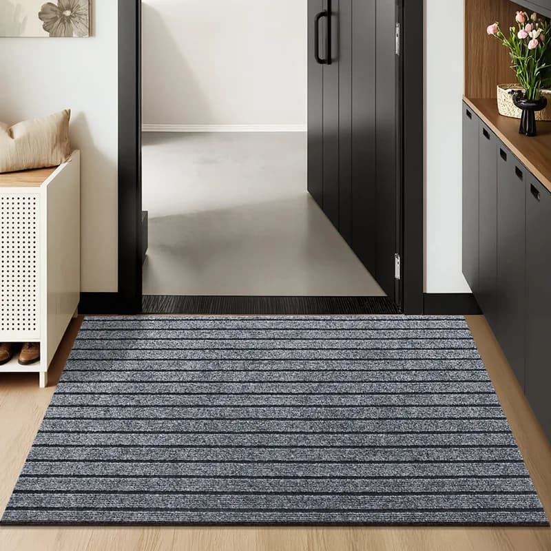 Zerbino d'ingresso antiscivolo Rimozione della polvere Tappetino per interni ed esterni Zerbino anteriore Assorbe acqua Tappeto da bagno Hotel Ufficio Mall Tappeto
