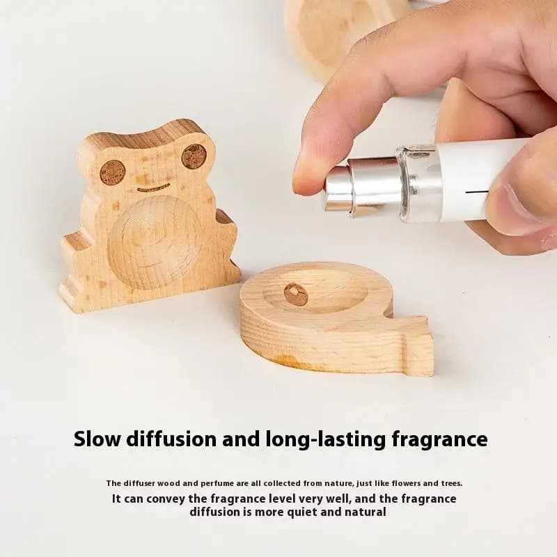 1 pz Diffusore Essenziale Legno Animale Aromaterapia Essenziale Camera Da Letto Meditazione Aroma Diffusore di Olio