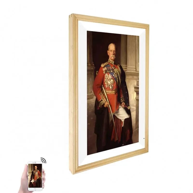 21.5 Inch Advanced Design Systems Oil Painting Effect Digital Photo Frame Meural Canvas With USB