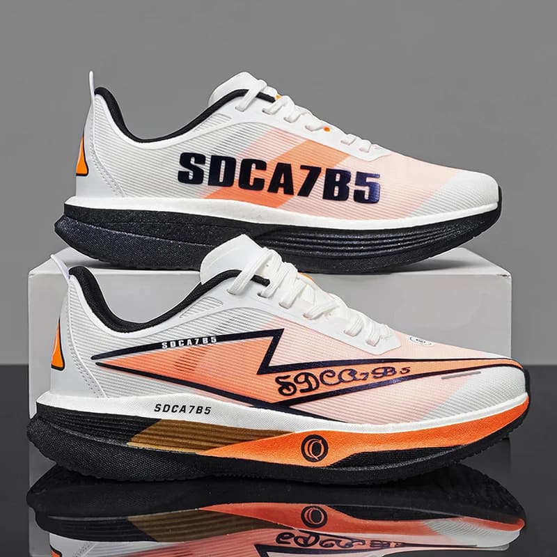 Men Casual Running Shoes Carbon Board Speciality Marathon Sports Breathable Lightweight Woman Comfortable Athletic Sneakers
