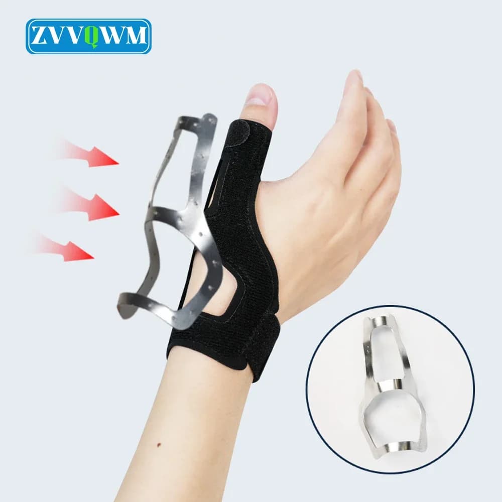1 pz tutore da polso slogato con stabilizzatore del pollice donna uomo tendinite Thumb Splint Arthriti Pain Thumb Brace Hand Trigger Finger