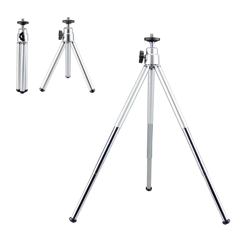Universal support for 2-section flexible mini tripod for camera for projector Tripod for mobile phone for camera
