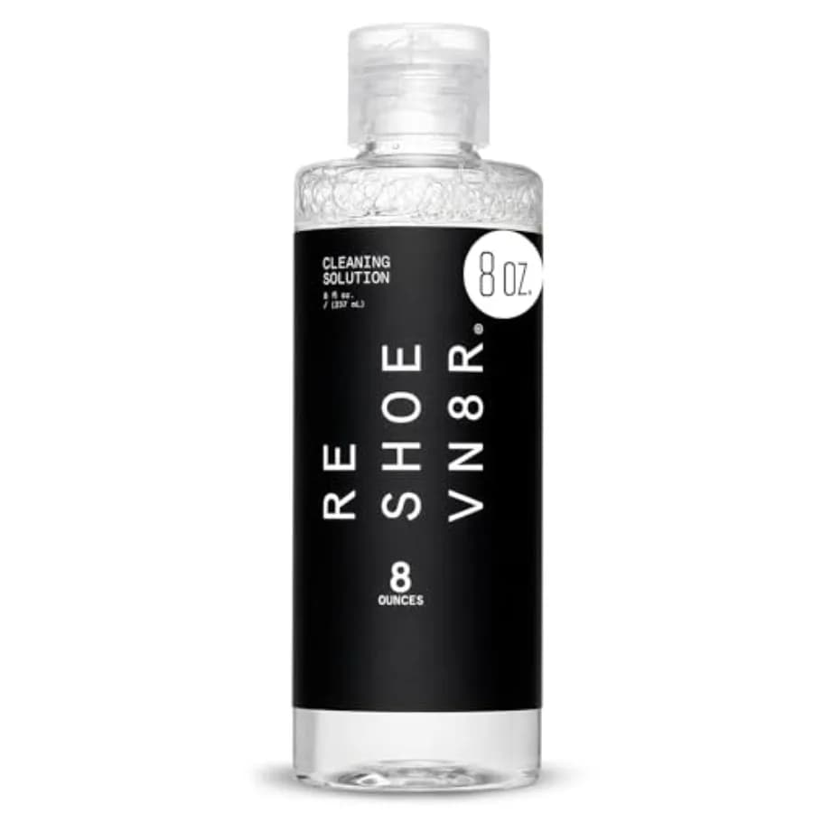 RESHOEVN8R Shoe Cleaning Solution - Sneaker Cleaner and Shoe Care for Canvas, Leather, Mesh, Suede, White, and Nubuck Shoes
