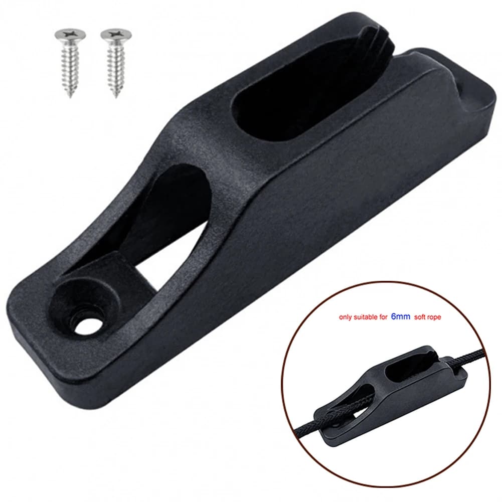 Per kayak per yacht marino tenditore di corda scorrevole tacchetta in nylon marino 6mm corda morbida corde per yacht marini facili da regolare