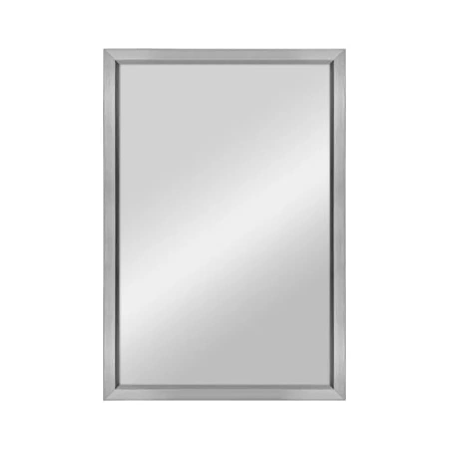Specchio da Parete Grande 26.5x38.5, Specchio Rettangolare Senza Tempo, Specchio da Parete Verticale e Orizzontale per Bagno, Camera da Letto, Ingresso