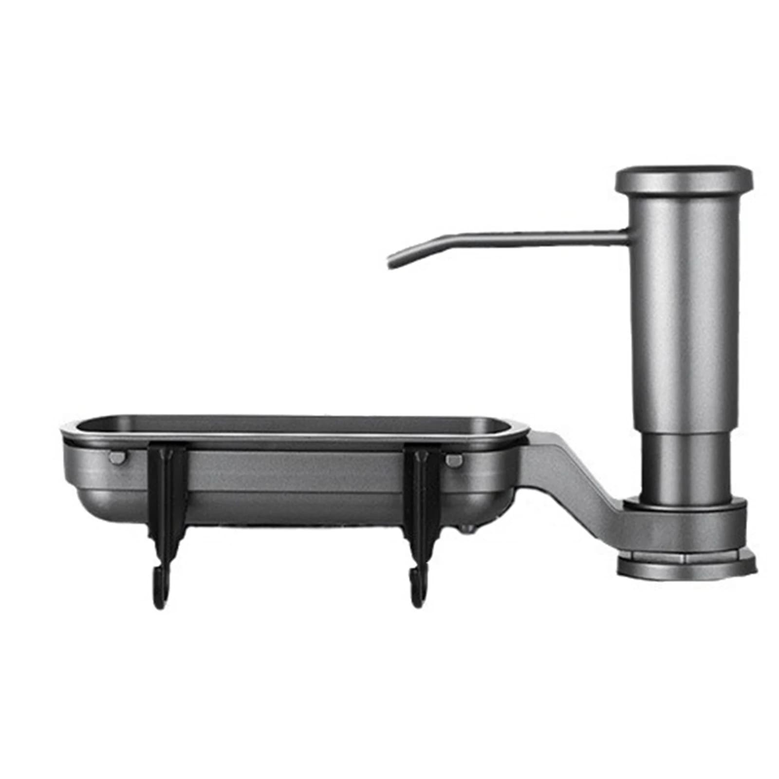 Dispenser di sapone commerciale Dispenser per lavello da cucina Beccuccio filettato Ricariche senza disordine Uso multiuso Lunghezza tubo 1 m
