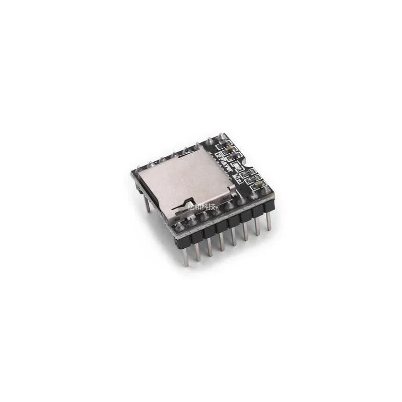 Mini MP3 module card, audio voice decode card for Arduino that supports TF, U - Disk, IO/Serial port/ AD