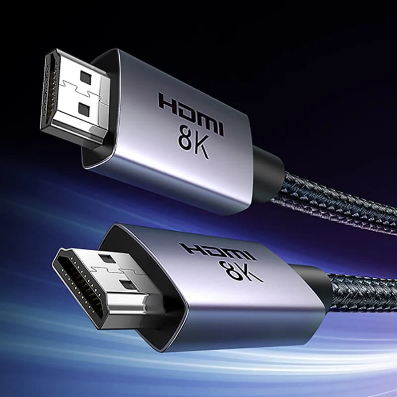 UGREEN 8K60Hz HDMI 2.1 Cable Ultra High Speed HDMI Cord Aluminum Compatible with PS5/Blu-ray/Roku TV/Switch