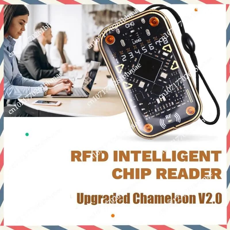 -A21Z Emulatore lettore chip intelligente Chameleon Ultra V2.0 RFID + 6XCUID Portachiavi 125Khz 13,56Mhz Decodifica scheda Duplicatore NFC