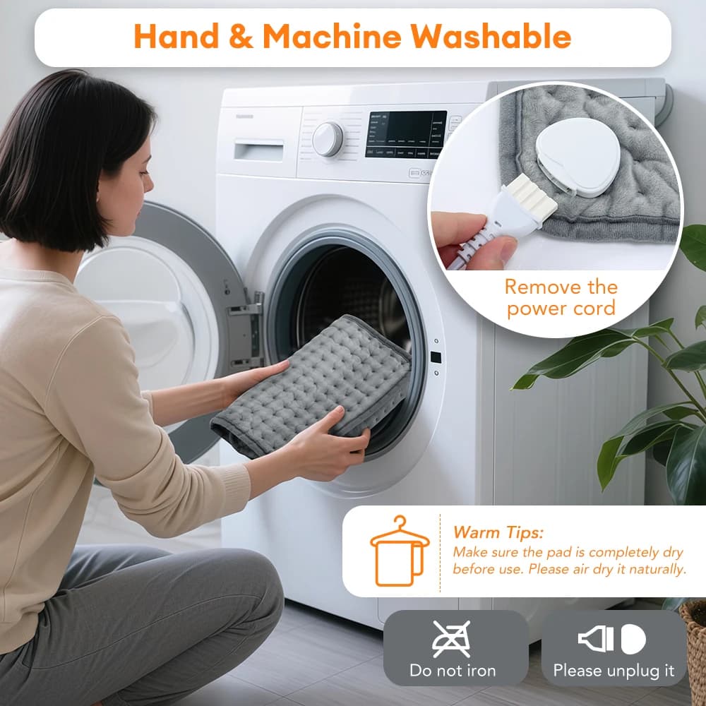 Coperta comfort con riscaldamento elettrico per spalle posteriori 9 livelli di temperatura Riscaldamento costante Supporto per il corpo Coperta invernale calda