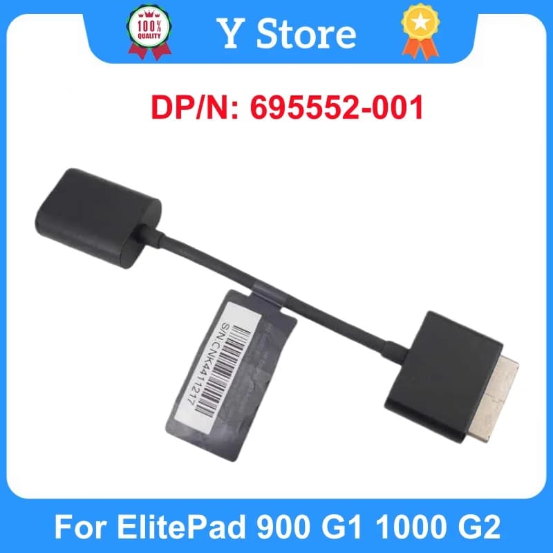 Y Store Cavo adattatore USB 695552-001 per ElitePad 900 G1 1000 G2 Tablet Computer Interfaccia di trasferimento USB H3N46AA CNK6068088