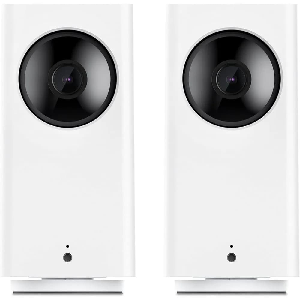 Campan v2 360 ° telecamera per animali domestici con app telefonica ptz telecamera di sicurezza intelligente per interni per monitoraggio di cani, gatti, neonati e anziani, confezione da 2