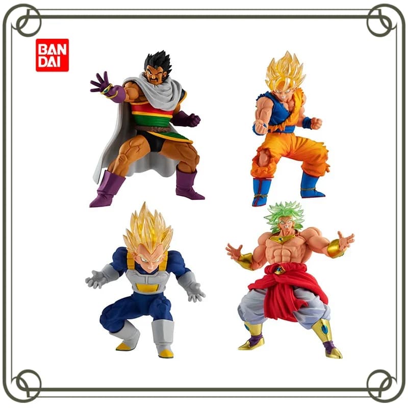 Bandai Gashapon Dragon Ball Super Toys HG 09 Broli Son Goku Pendolo statico Modello Action Figure Giocattoli Collezione regalo