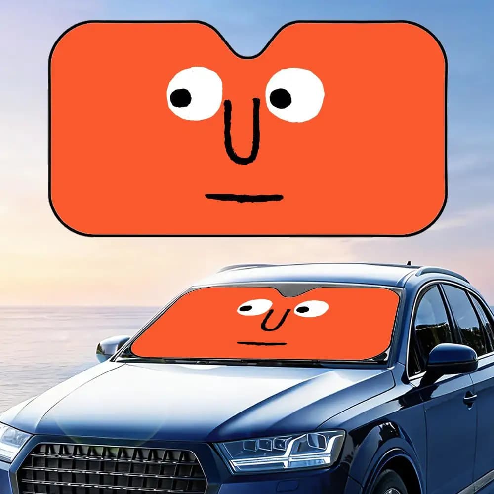 J-Jean Art Jullien Parasole per Auto, Copertura Parabrezza, Protezione UV, Isolamento Termico Riflettente in Alluminio, Riutilizzabile