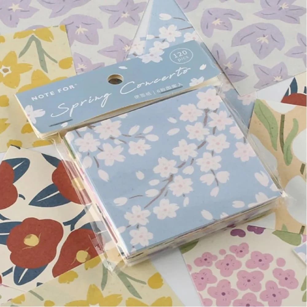 Note adesive in carta coreana Kawaii piccolo blocco note Scrapbooking Notebook Cancelleria per studenti