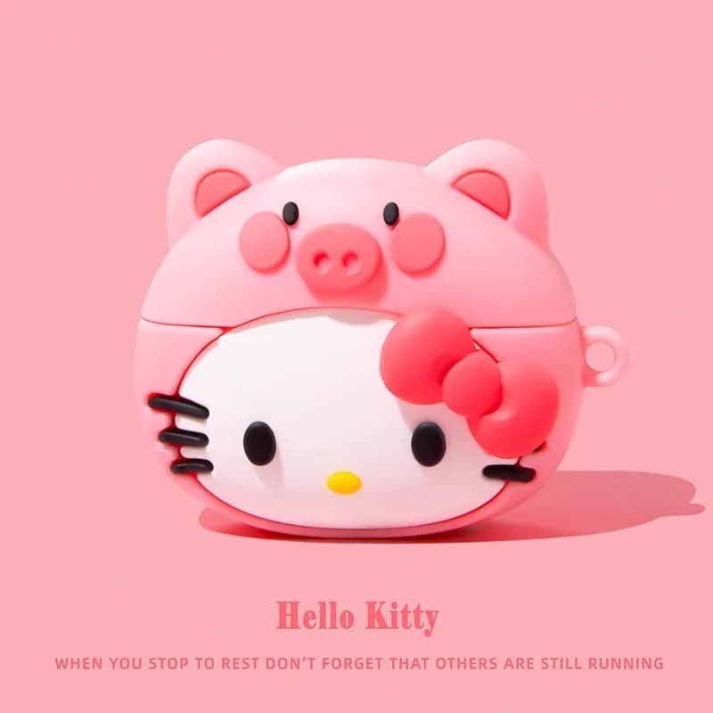 Nice Silicone Case Hello Kitty for Apple AirPods 1 4 3 2 Pro headphones, Bluetooth wireless earphone cover
