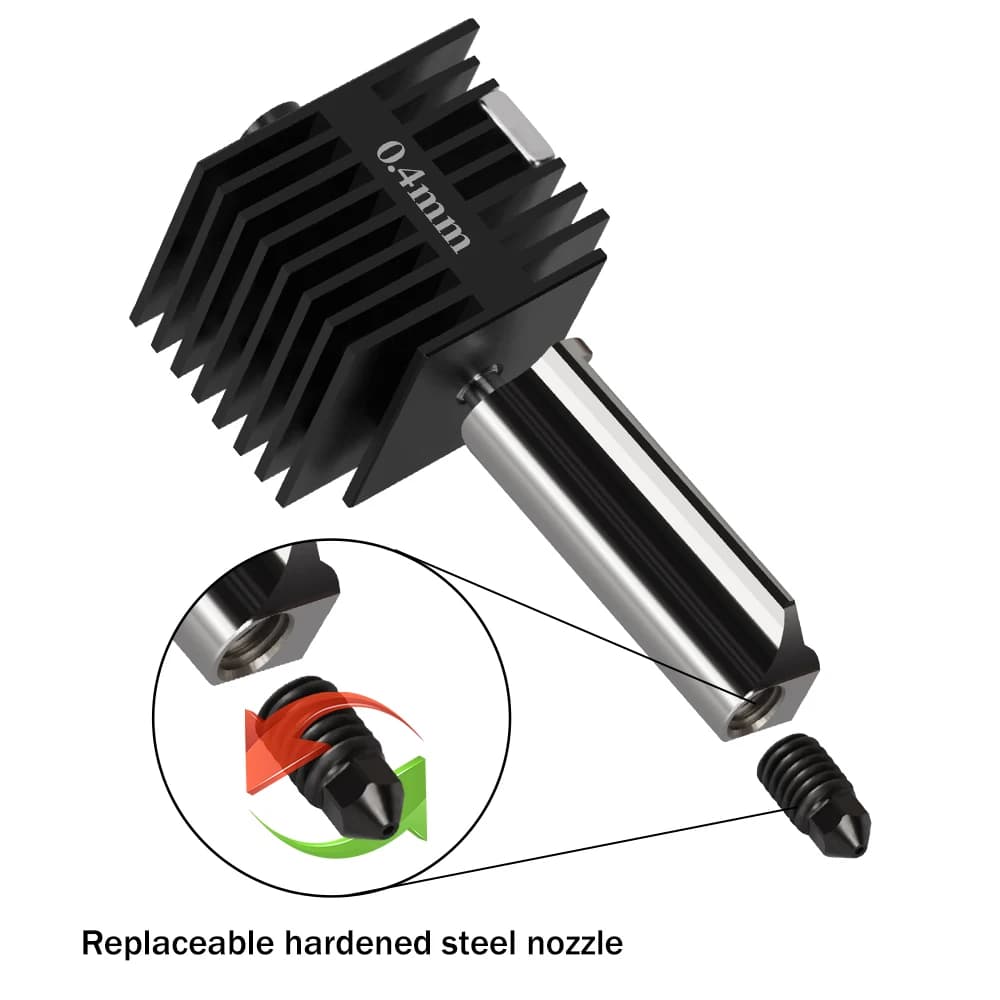 New Hotend Kit For Bambu Lab A1 Mini Assembly A1 Hotend Ugello Replaceable For Bamboo Lab A1 Mini Printer 3D Printer