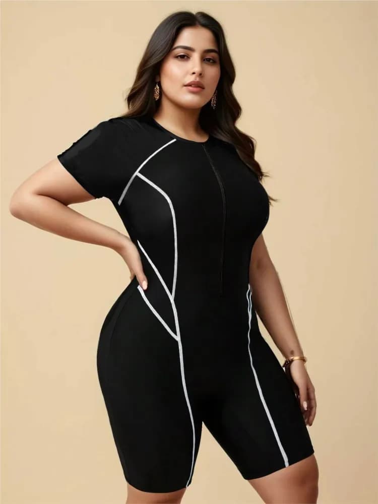 L-4XL Women's Bikini Plus Size High Waist Push Up Large Size Swimsuit Summer Mujer Big Size Tummy Control Swimwear Bikini Sets