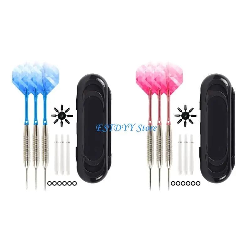 G6DE Professional 22g Needle Darts Metal Tip Darts Set Stable Flight, Suitable for Beginners and Player Enhanced Accuracy