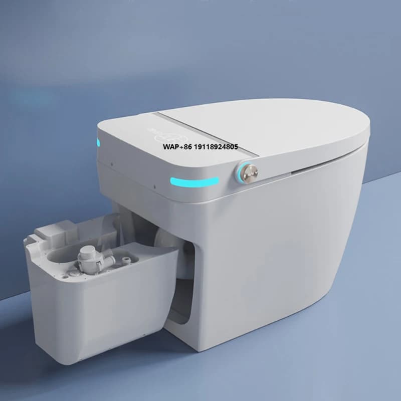Smart Toilet Without Contact at Convenient Price, Modern Toilet Set with Automatic Shoe, Smart Sanitary Cup for Bathroom
