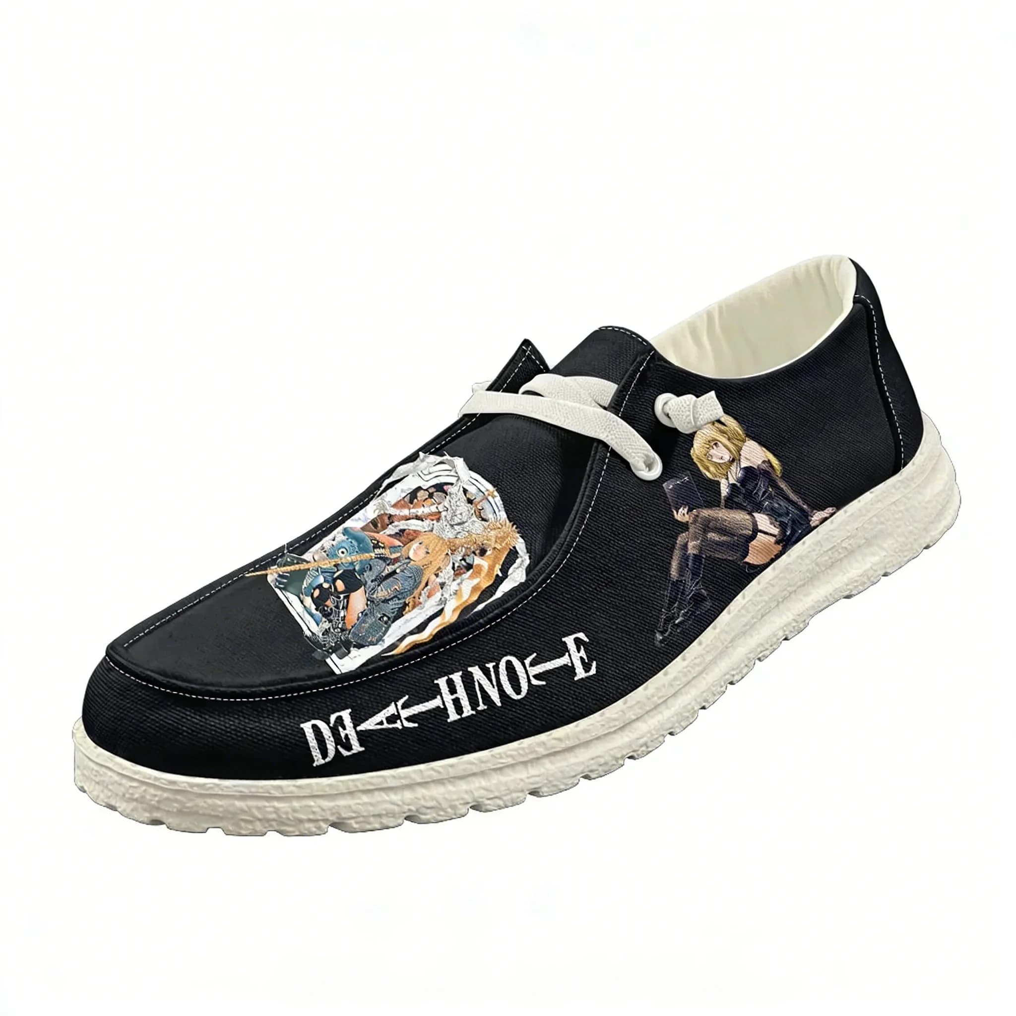 Radiohead Rock Band Scarpe casual da uomo e da donna, calzature piatte traspiranti, scarpe leggere per interni ed esterni, scarpe personalizzate per coppia, bianche