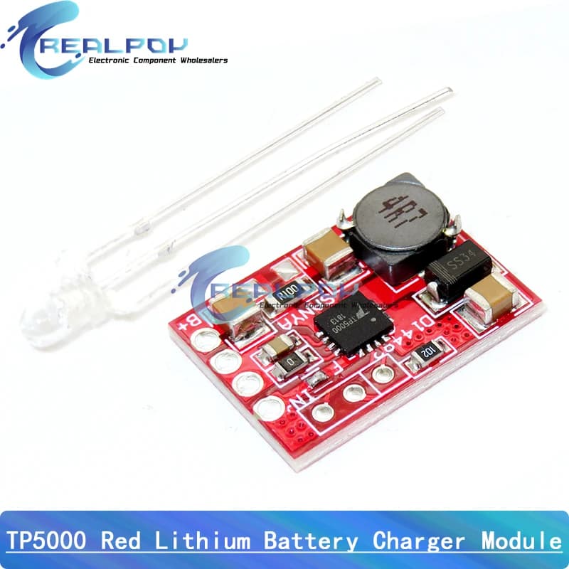 TP5000 4.2V/3.6V 1A Batteria Al Litio Scheda di Ricarica Modulo Caricatore 4.2V 3.6V LiPo Li-Ion Ferro Fosfato Batteria Indicatore LED
