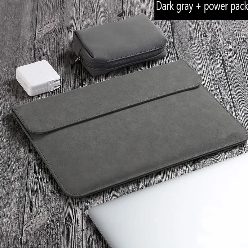 Custodia Protettiva Ultra Sottile in Pelle per MacBook Air Apple M4 2025 da 13.6-15.3 Pollici, Modello A3241