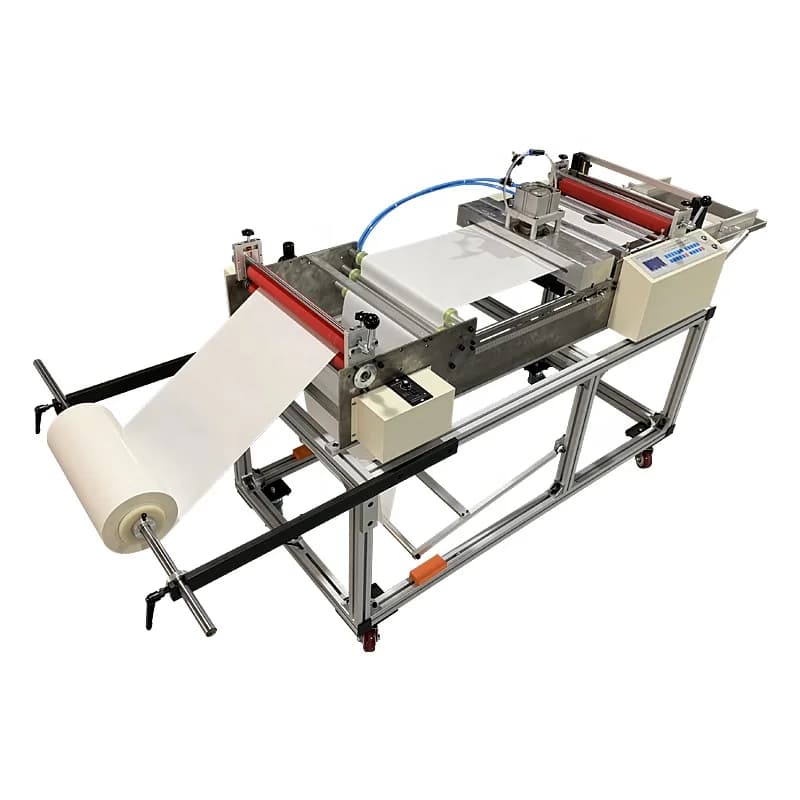 Macchina Automatica per Punzonatura di Etichette e Cartellini, Macchina per Punzonatura e Taglio di Sacchetti in Plastica Non Tessuta e di Forme Speciali
