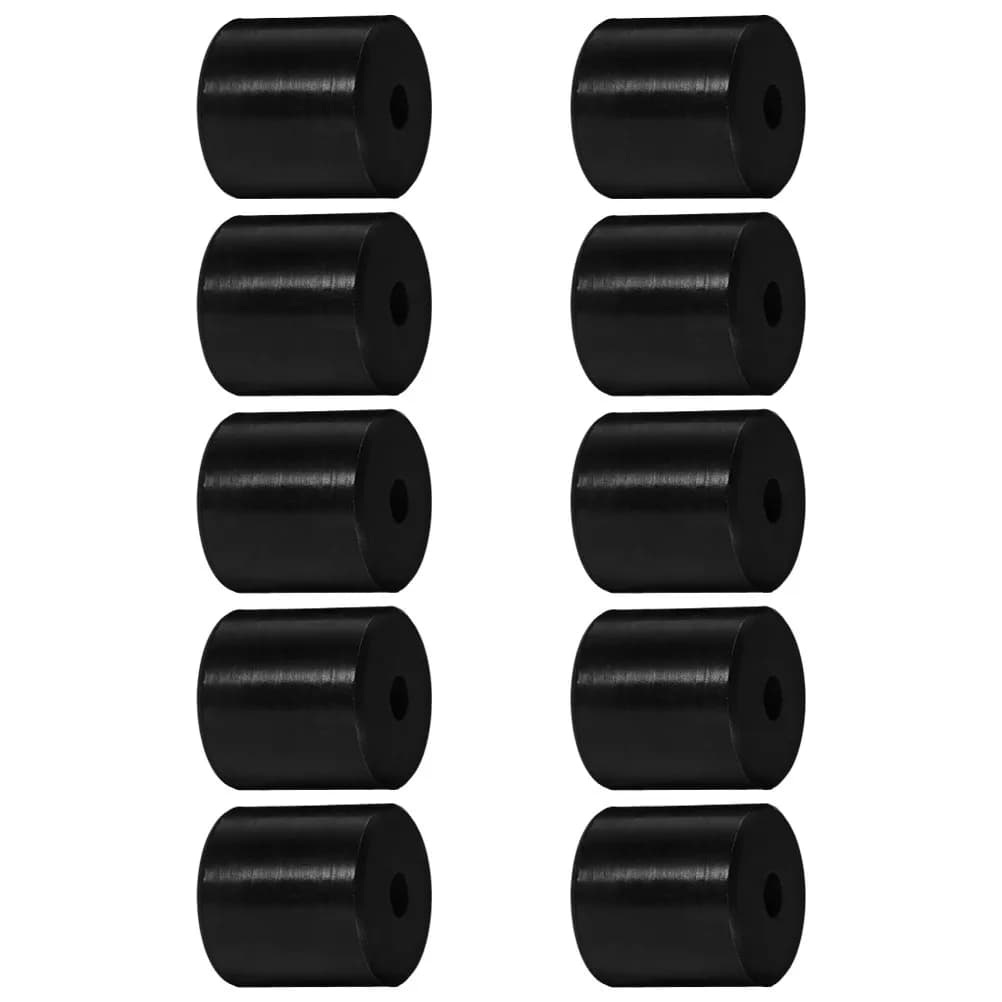 10 Pieces 3D Print Platform Leveling Parts, Silicone Tamps 16 mm Heat Resistant, High Precision Vibration Reduction
