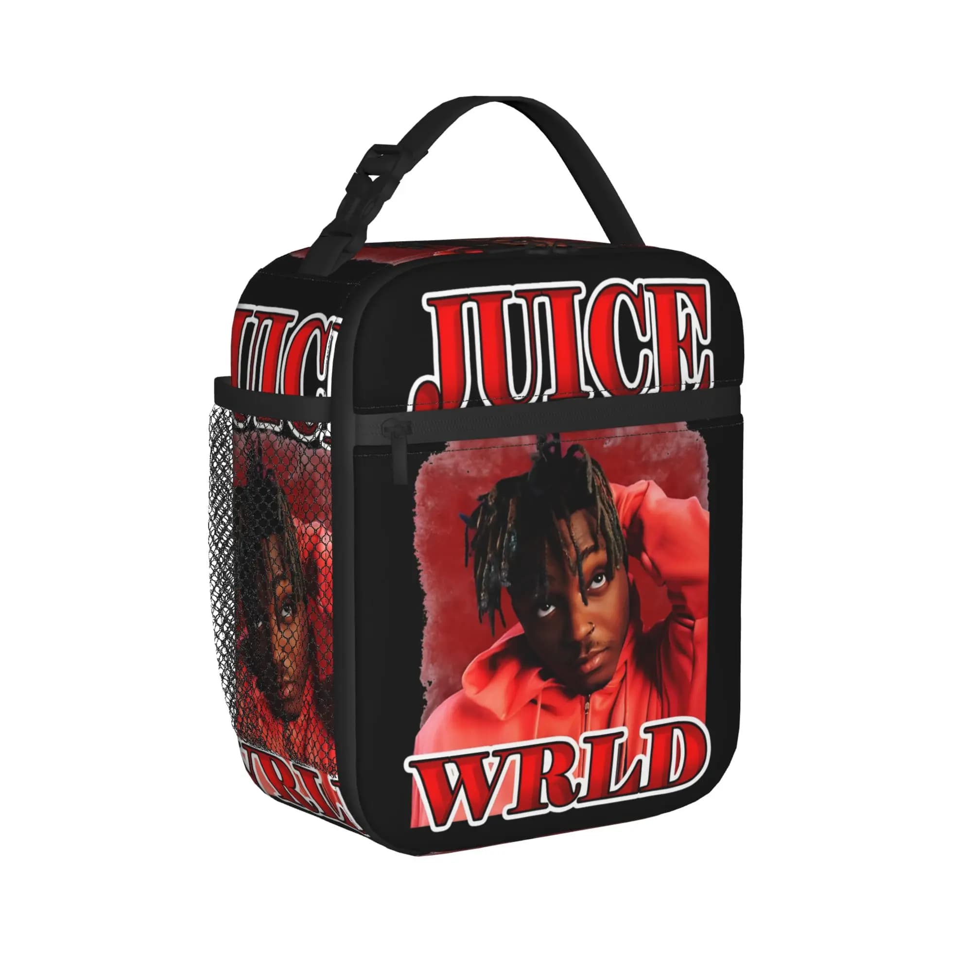 Juice Music Wrld Insulated Lunch Bags Cooler Bag Reusable,Lunch Container Leakproof Lunch Box Tote Food Bag Office Picnic