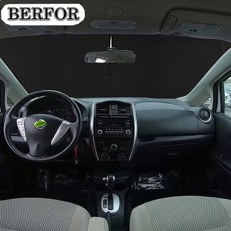 For Nissan NOTE 2020-2023 Car Styling Nano-Insulat Windshield Sunshade Front Window Sun Shade Visor Auto Interior Accessories