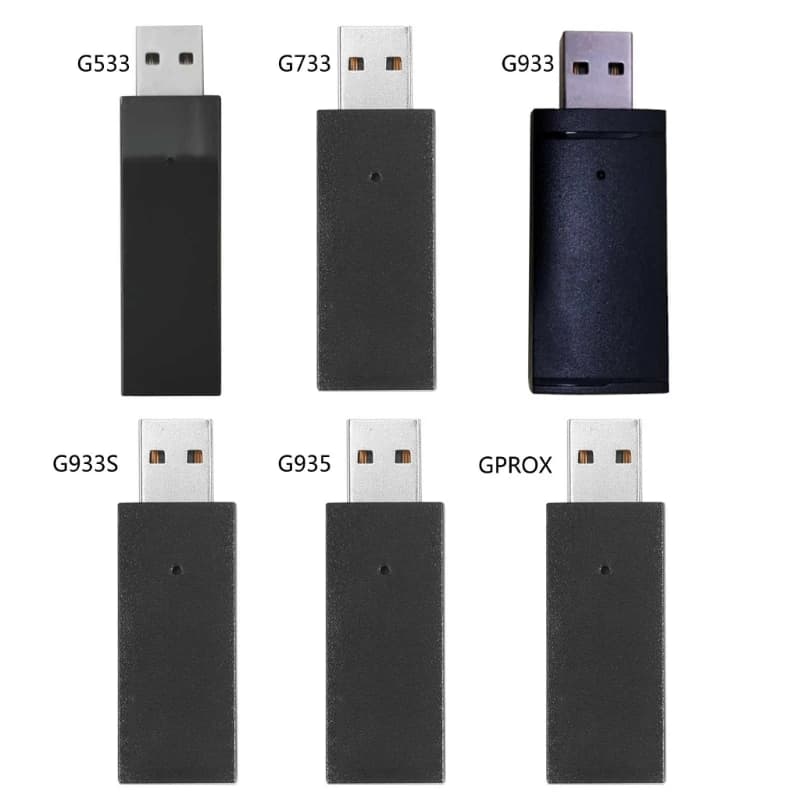 Adattatore ricevitore cuffie Wireless per Logitech G533/ G733/G933/G933S/G935/ GPROX cuffie da gioco ricevitore USB