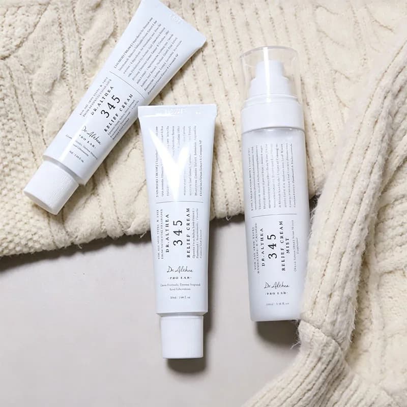 Crema Coreana Originale Dr. Althea 345 Relief, Crema Riparatrice Viso 147, Essenza Illuminante per la Pelle con Vitamina C