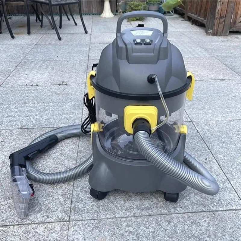 Macchina per la pulizia portatile da 1400 W per interni auto Tende multifunzionali Tappeti Divani Materassi Aspirazione e pulizia a vapore