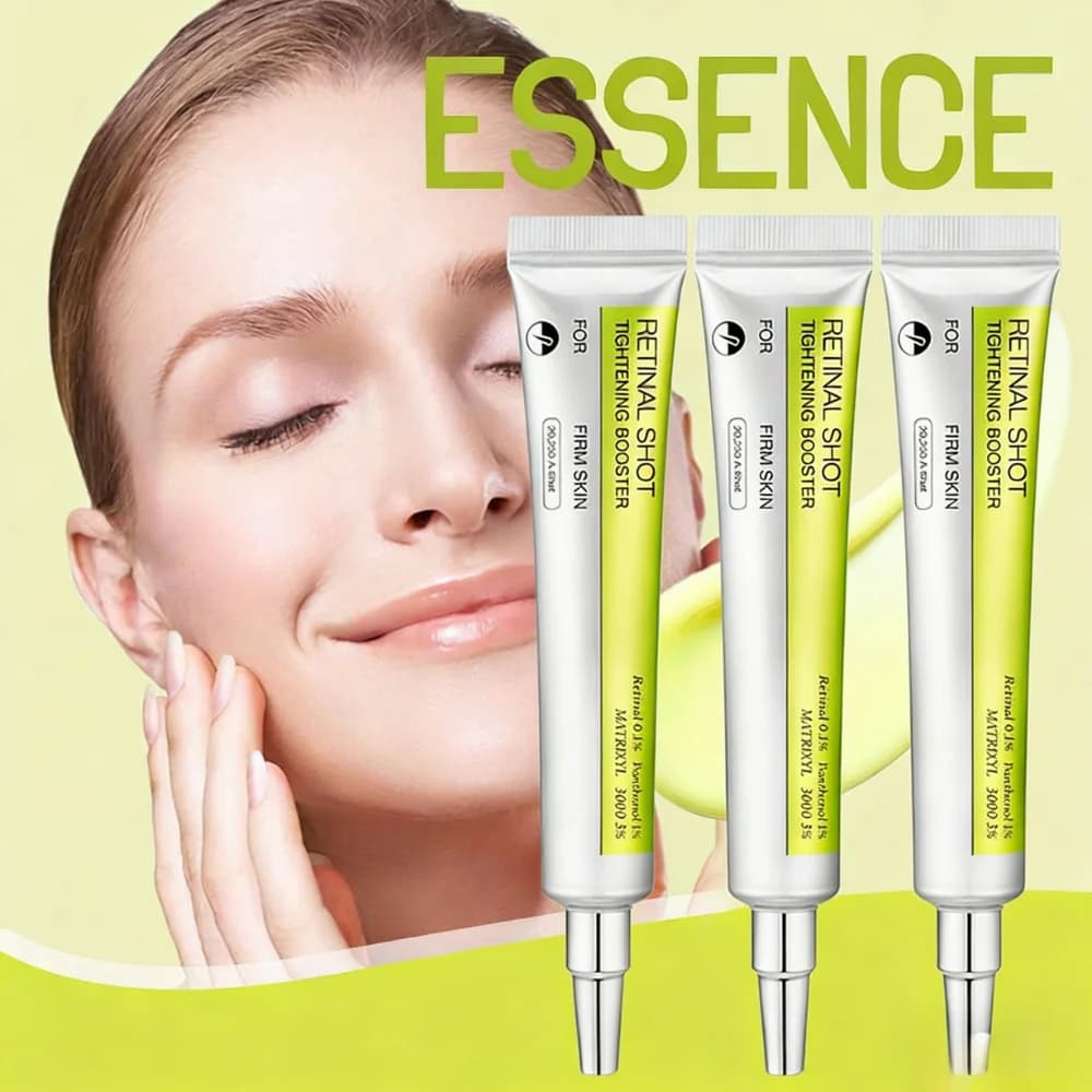 Siero Rassodante e Antioxidant alla Vitamina Retinale 15ml, Improves Occhiaie, Relieves Scure Macchies, Reduces Pores, Skin Care Essence