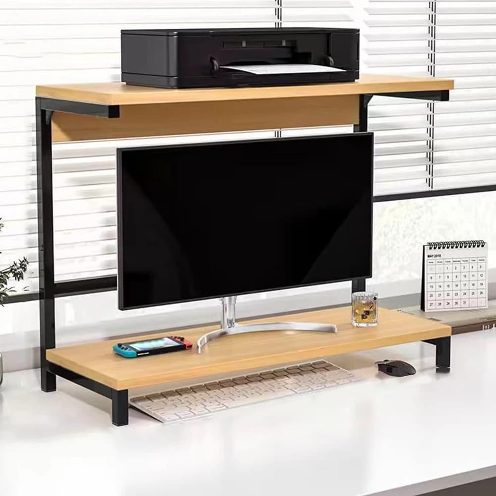 2 Level Monitor Support, Printer Support, Monitor and Printer Desk Organizer