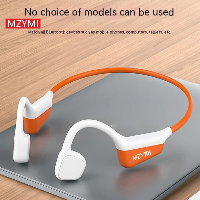 MZYMI I18 PRO Auricolari a conduzione ossea Cuffie wireless Auricolare Bluetooth compatibile TWS con microfono Cuffie per abbigliamento sportivo da nuoto