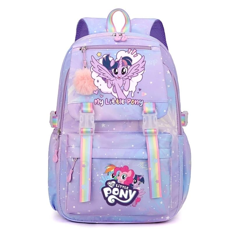 My Little Pony Princess Backpacks Waterproof Large Capacity Laptop Back To Schoolbag Girl Rucksack Travel Bag Mochila Best Gift