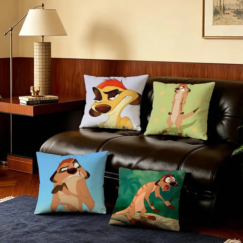 IP-TimonS Cushion Cover 4Pcs Ultra Soft Short Plush Pillow Covers 40x40 45x45 Boho for Sofa Bedroom