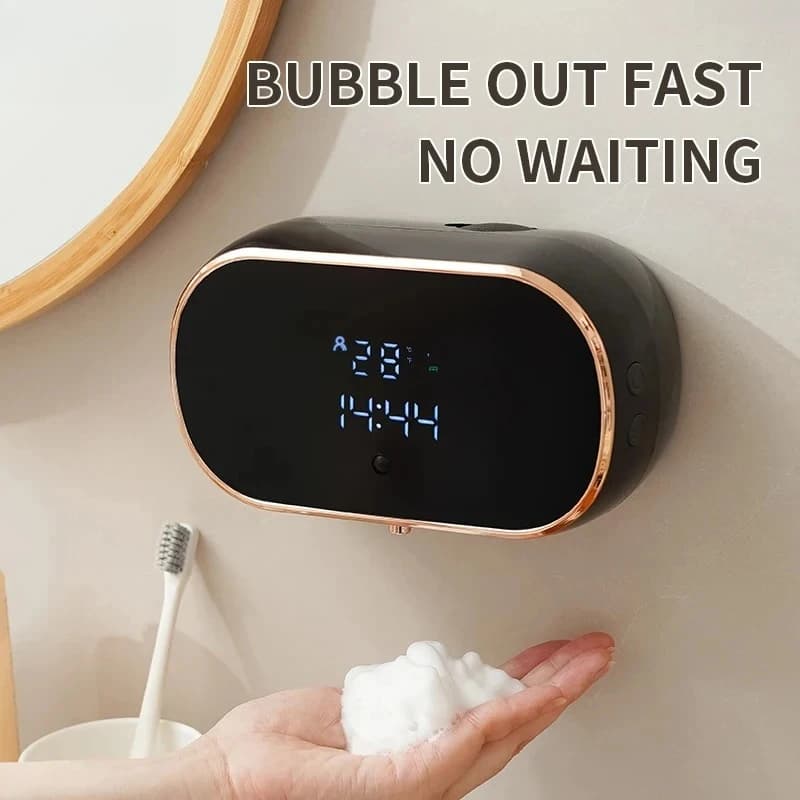 Nuovo Dispenser Automatico di Sapone a Schiuma Youpin per Bagno, Macchina Intelligente per Lavaggio Mani con Ricarica USB, Due Colori, in Materiale ABS