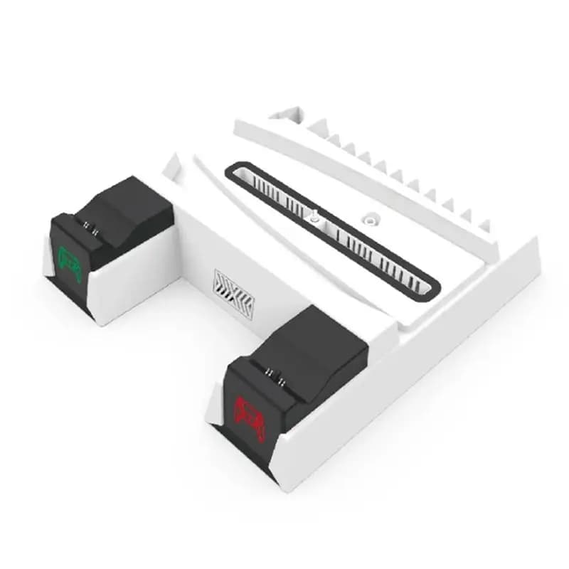 Supporto di raffreddamento per PS5 con ventola, base di raffreddamento, supporto per cuffie e adattatore CA