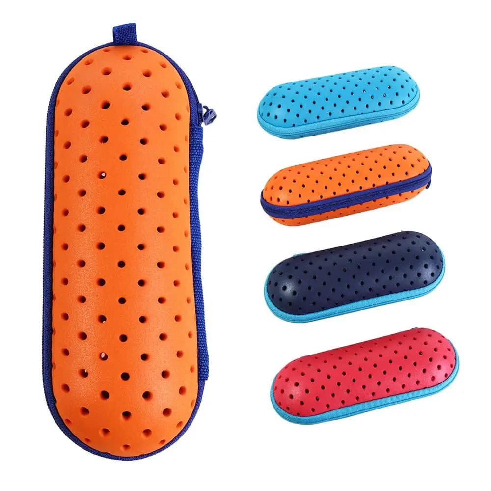 Fashionable Swim Glasses Case EVA Hinge Light Glass Case Portable Hooks Not Included Women Glass Protective Case