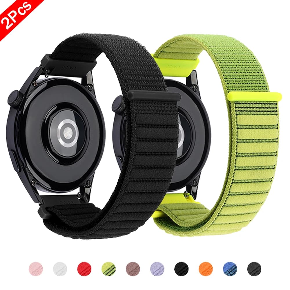 2 pezzi cinturino per HUAWEI WATCH GT 5 Pro 4 3 2 SE 46mm 42mm /runner cinturino sportivo per HUAWEI WATCH 4 3 Pro 20mm 22mm braccialetto in silicone
