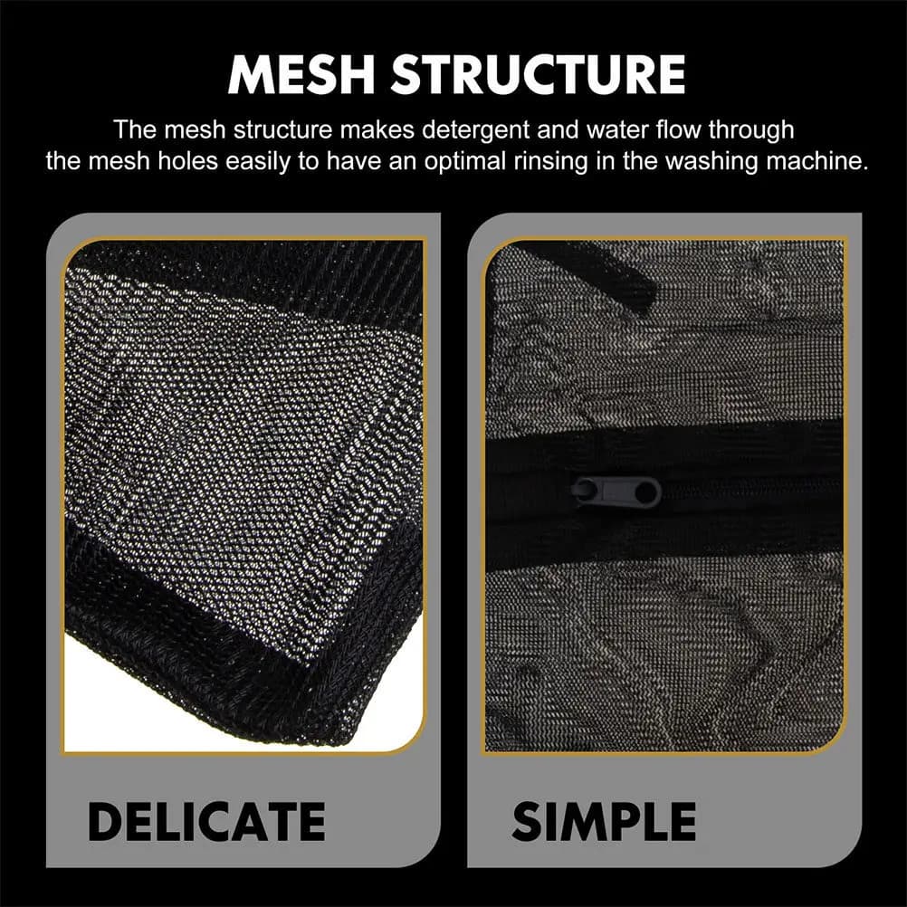 6Pcs Laundry Bags Mesh Washing Guard Machine Washable Organizers Bra Socks Underwear Travel Storage Pouches