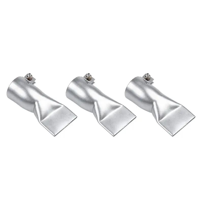 B03C-3Pcs Ugello tubolare piatto a bocca larga da 40 mm per pistola saldatrice per plastica/aria calda/per saldatrice per plastica