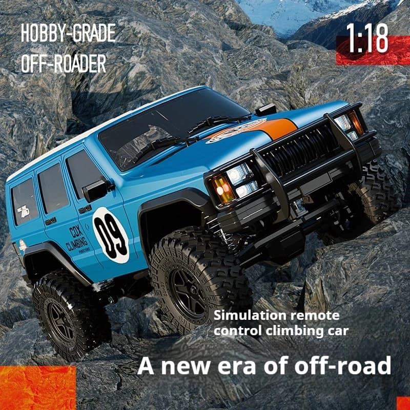 Nuovo prodotto 1:18 Cherokee simulato arrampicata auto collegamento luce RC proporzione completa veicolo telecomandato fuoristrada SG1803