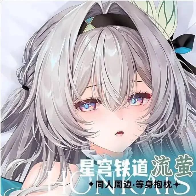 Federa Giapponese Honkai: Anime Star Rail, Cuscino Sexy Firefly Hing Body, Cosplay Dakimakura, Regalo per la Camera da Letto FY