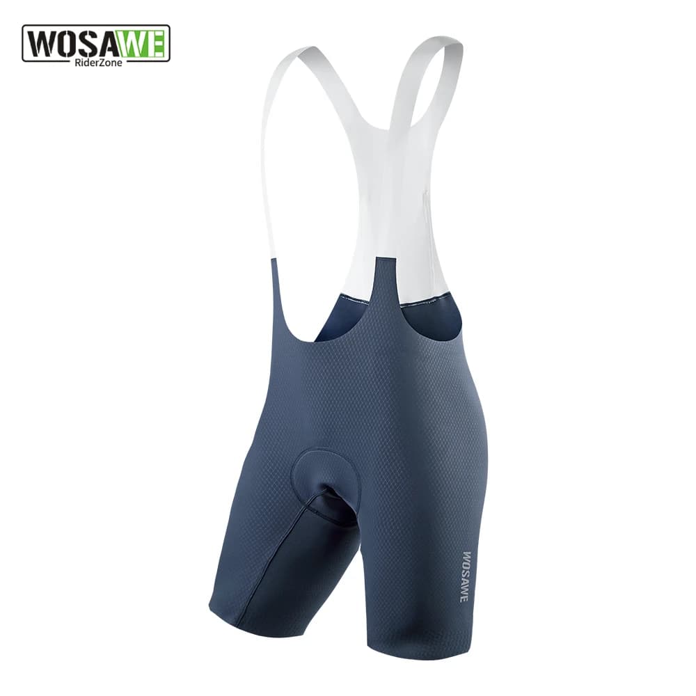 WOSAWE Shorts with Men's Bicycle Ribbons Shorts with Summer Mountain Bike Ribbons MTB Padded and breathable quick drying