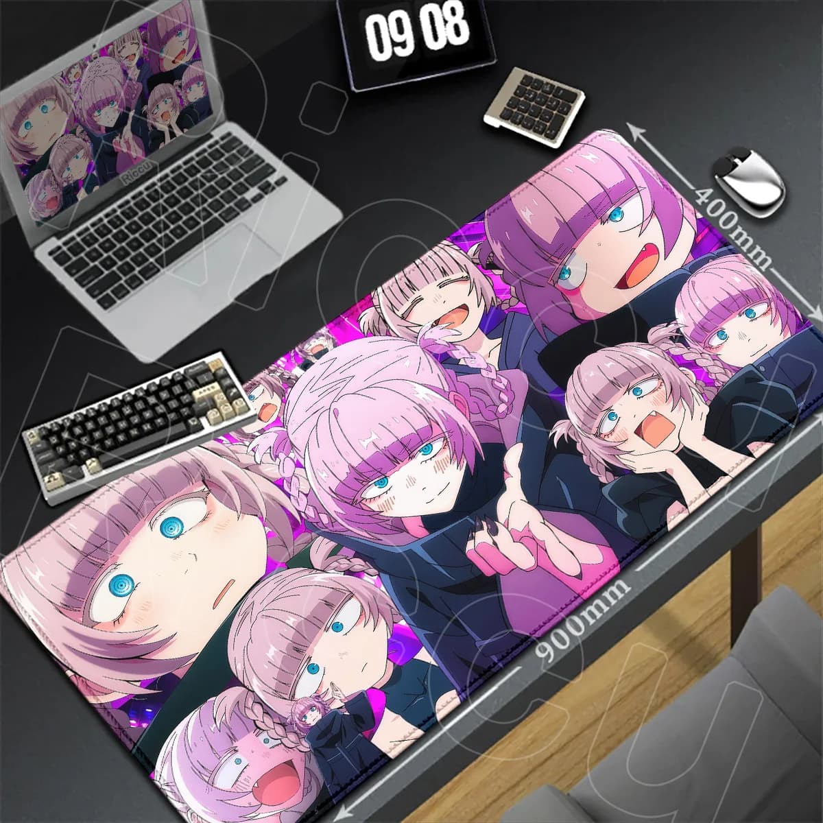 Hot Anime Call of The Night Mousepad Nanakusa Nazuna Large HD Printing Laptop Keyboard Mat XXL PC Gaming Accessories Desk Carpet