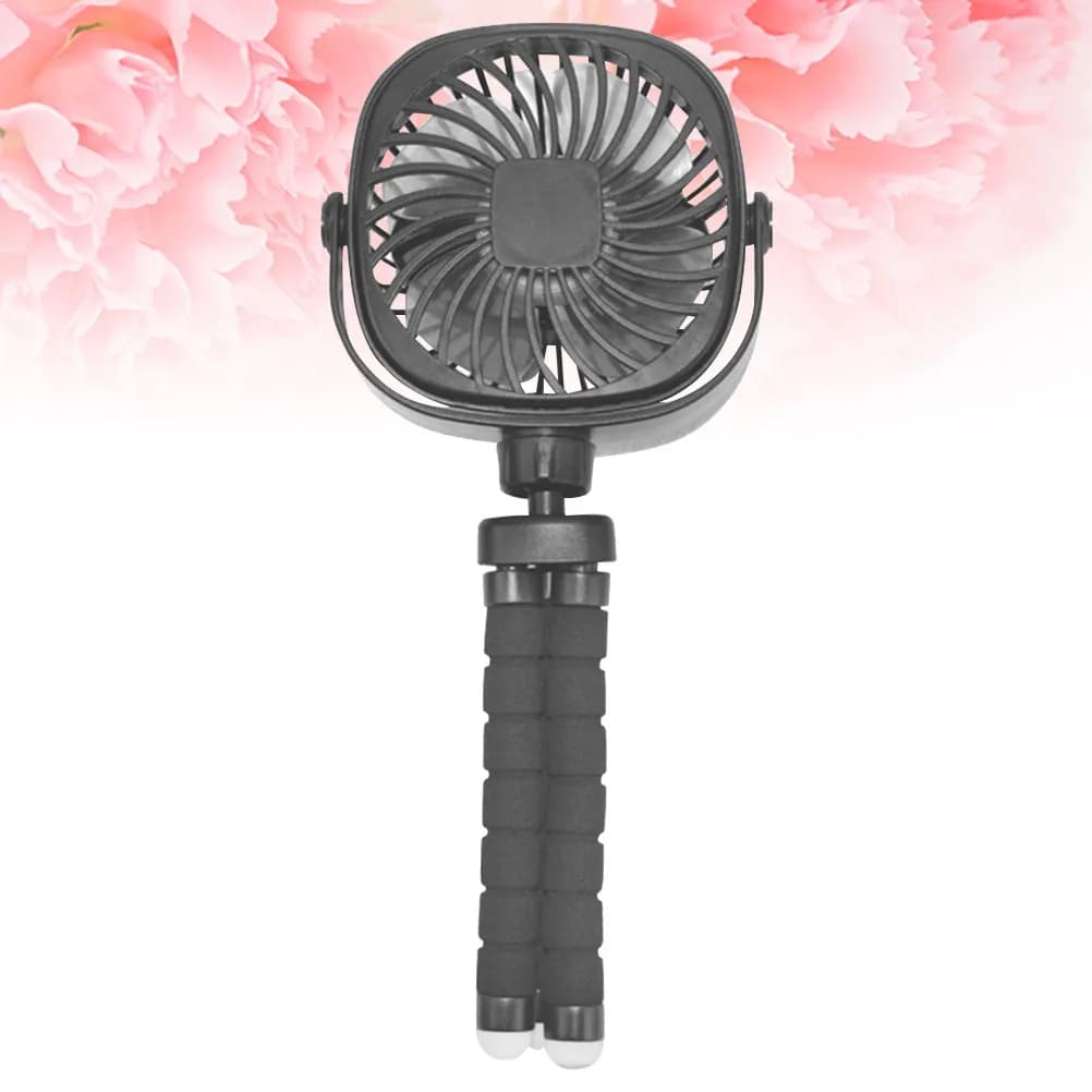 Portable Octopus Style USB Fan Rechargeable Via Power Bank Laptop 3 Speed Low Noise Stable Build for Bedroom Dorm Office Outdoor